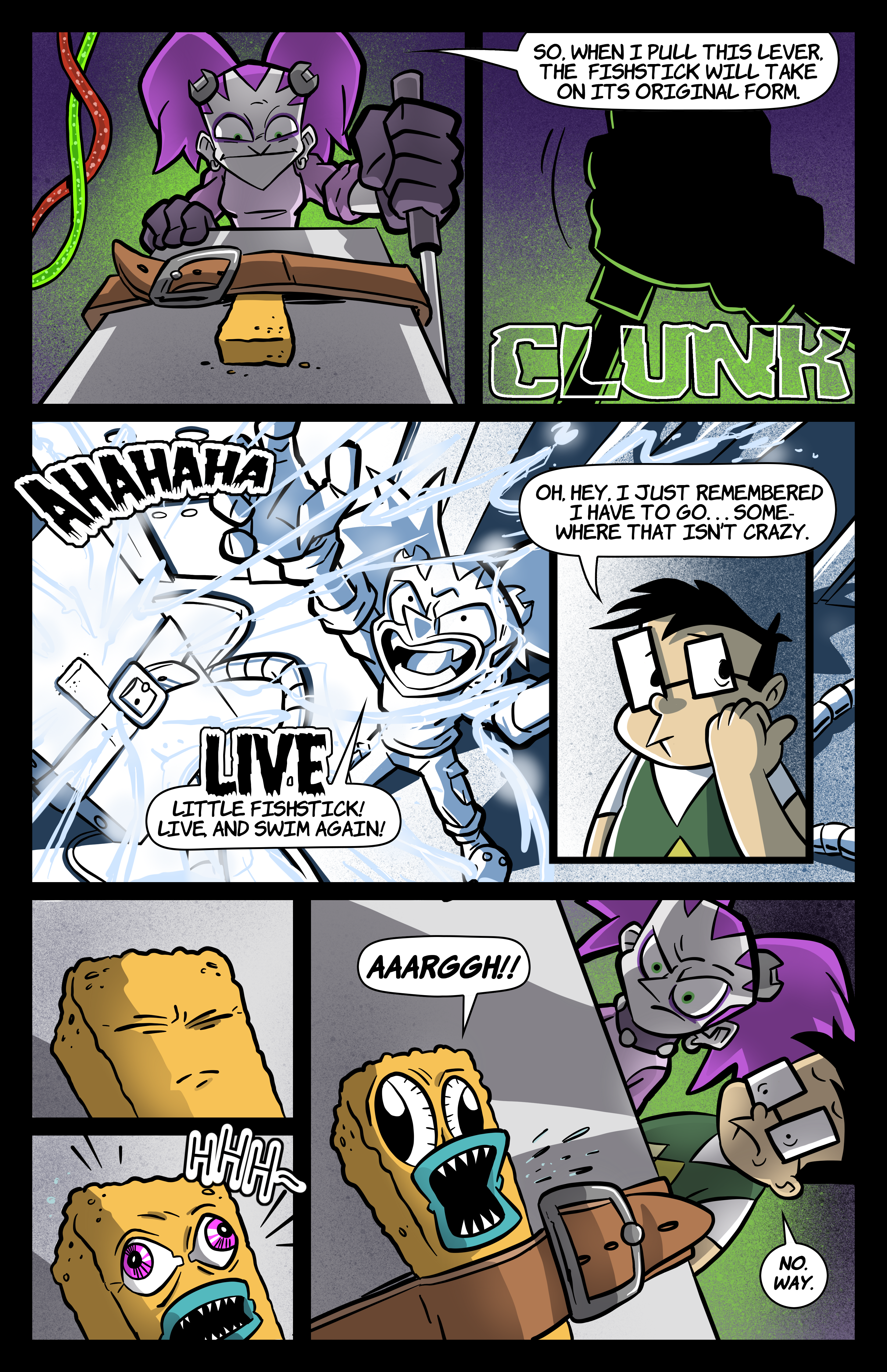 0: Tabitha Faust and the Fearsome Fate of Frankenfishstick Pg 3