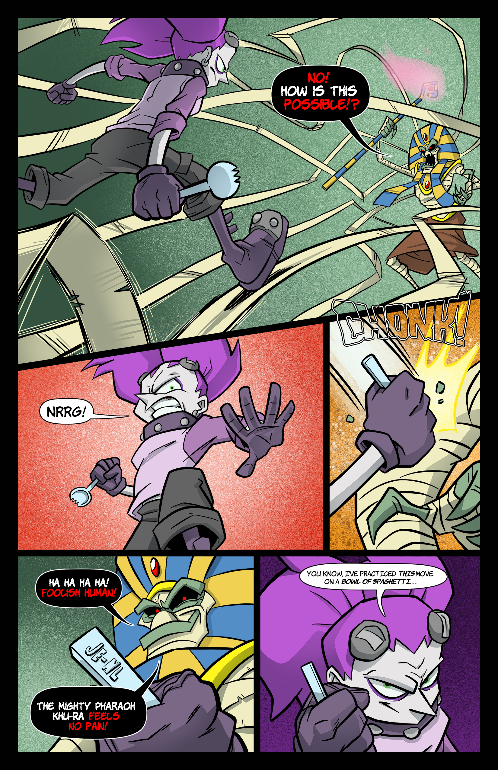 1: Tabitha Faust and the Calamitous Curse of Khu-Ra pg 5