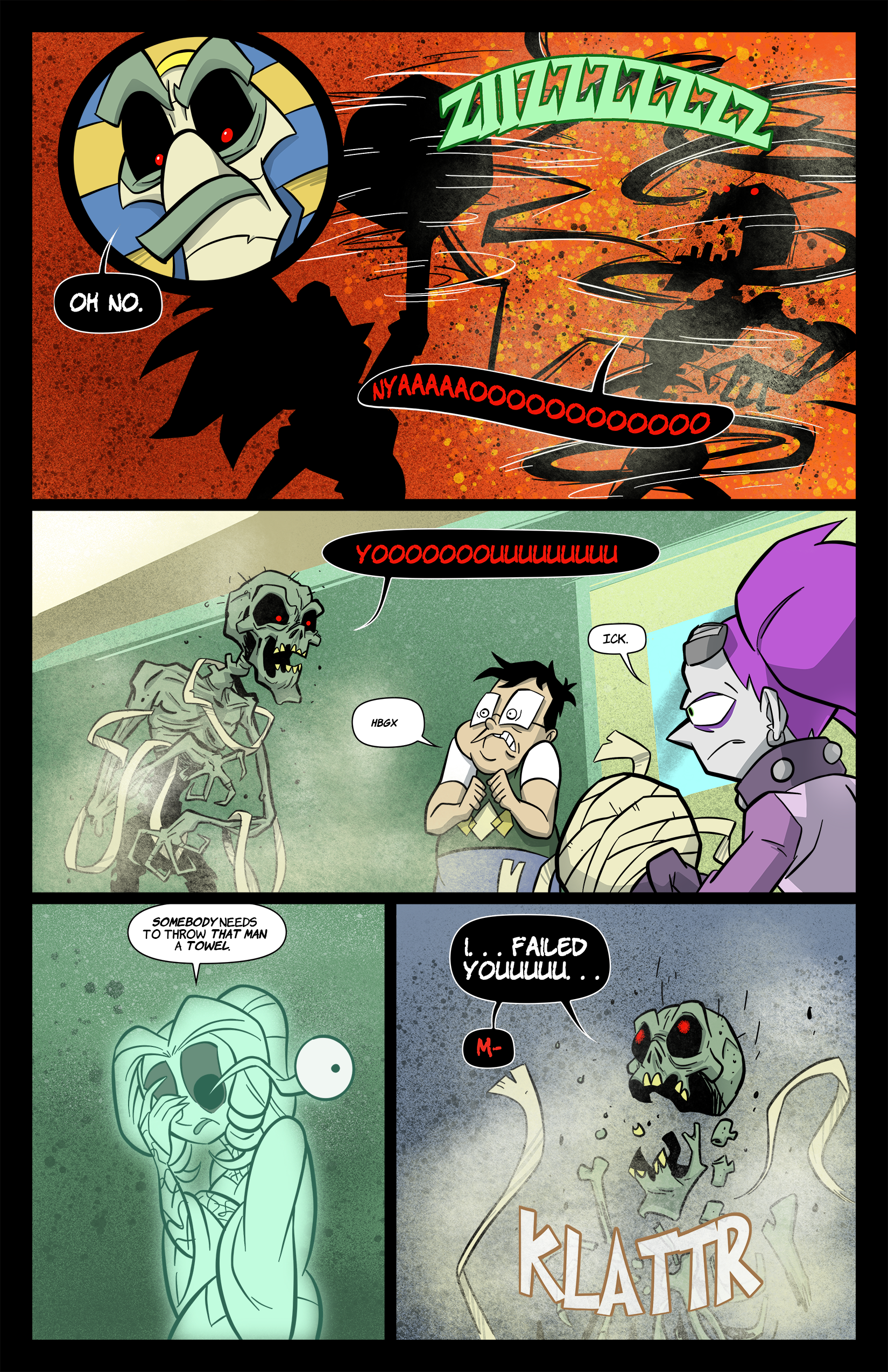 1: Tabitha Faust and the Calamitous Curse of Khu-Ra pg 6