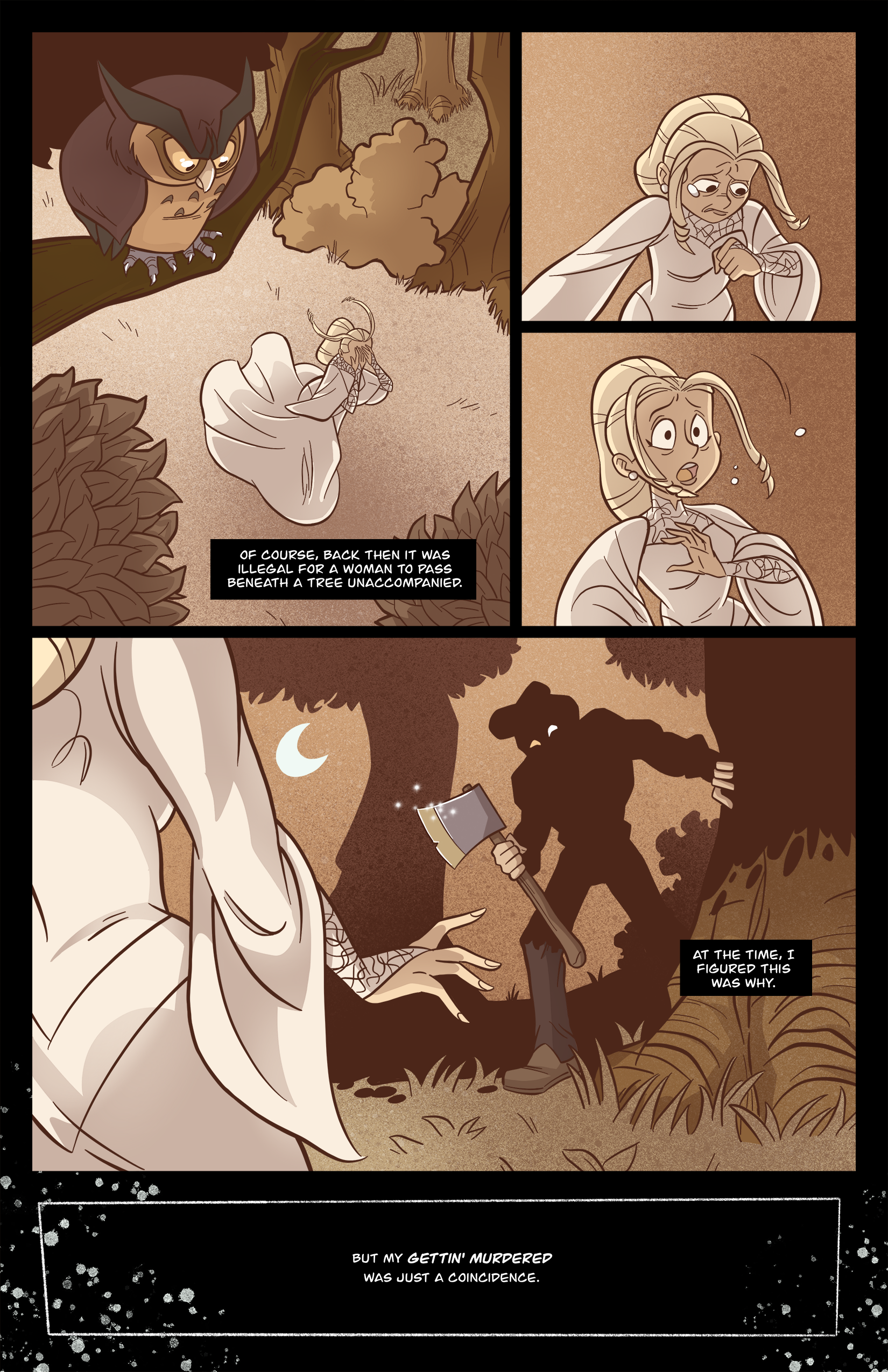 3: Adrienne the Mad Bride in Great Expositions pg 5
